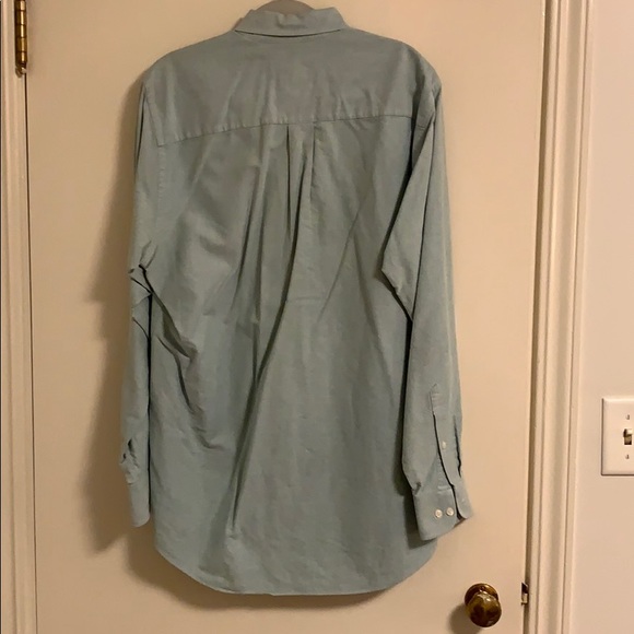 Bass Weejuns Oxford Shirt - 15.5, 34/35 - Green - Picture 3 of 5